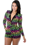 Colorful romper by The Uncomparable 1