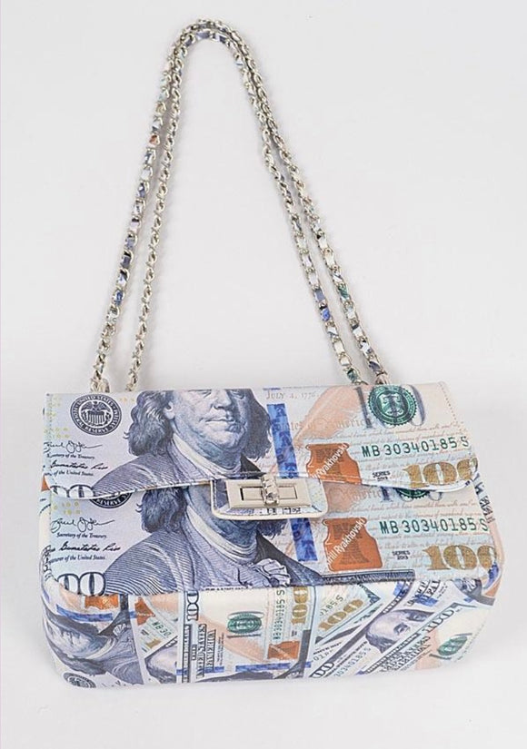 Blue Face Money Bag